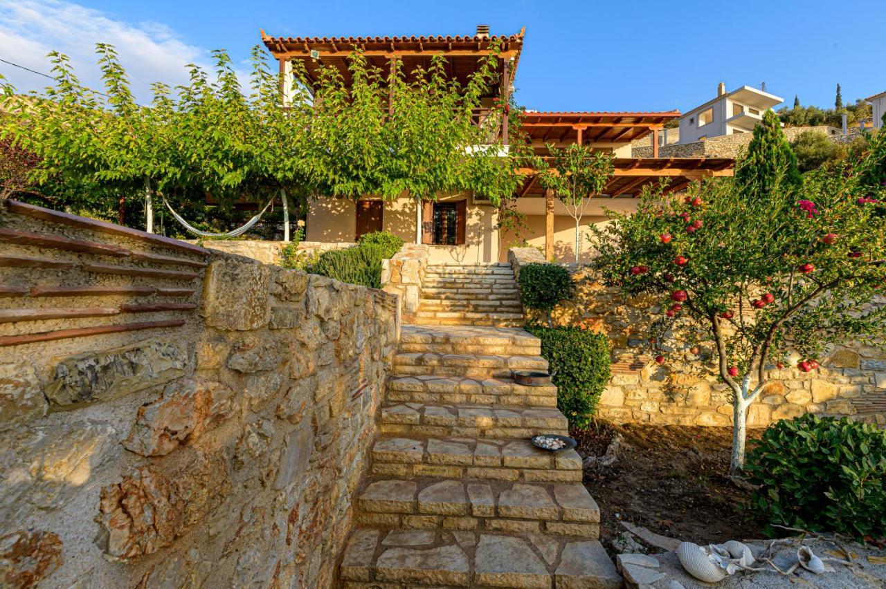 Paralio Astros Beachfront Suites Xiropigado Dış mekan fotoğraf